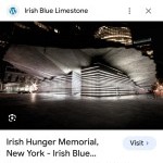 Seventh & Last Dance Site - Irish Hunger Memorial 