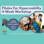 The Pilates For Hypermobility 4- Week Workshop will be hosted by Inspira Physical Therapy & Pilates. Join us for a fun and infor