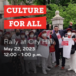Culture For ALL Rally at City Hall!