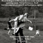 Bryce Dance Company is holding auditions!