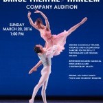 Dance Theatre of Harlem COMPANY AUDITION Sunday, March 20, 2016