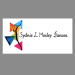 This image is the SLMDances logo - the text says "Sydnie L. Mosley Dances"