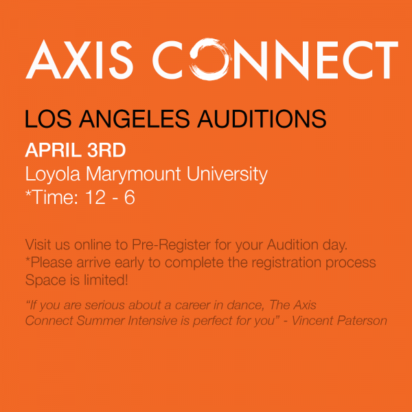 AXIS CONNECT- LA AUDITIONS