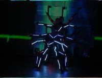 3D mapping , LED costumes and dancers