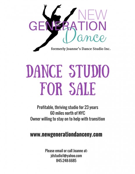 Dance studio for sale