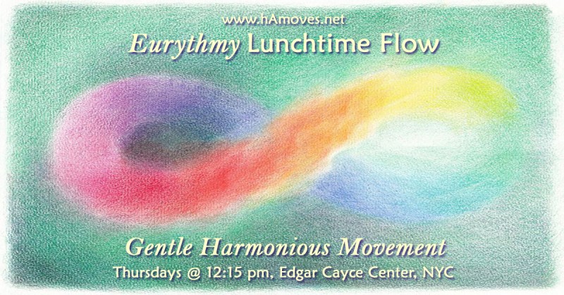 Eurythmy Lunchtime Flow: Every Thursday at 12:15 pm at Edgar Cayce Center