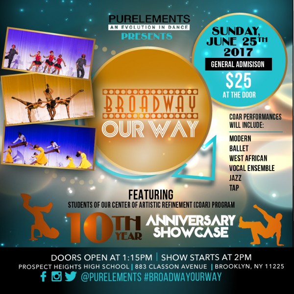 Purelements presents "BROADWAY, Our Way!" The Musical