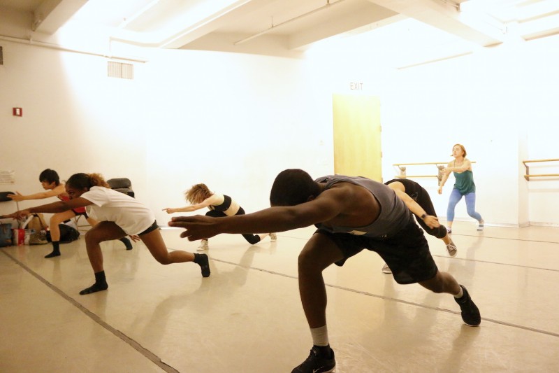 KPC's THEY DON'T CARE ABOUT US in rehearsal for August Peridance Faculty Showcase 2016