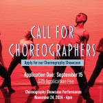 Choreography Showcase Application Flier