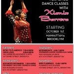 Flamenco Fall Class Schedule
