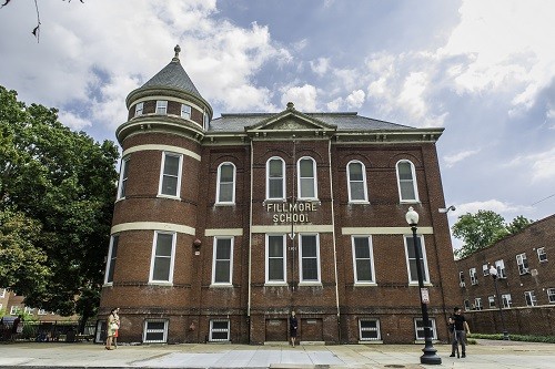 Halcyon Arts Lab is housed at the historic Fillmore School in Georgetown.