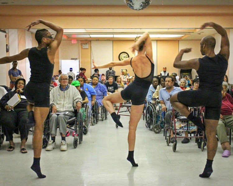 The image above was a volunteer performance for the Jacobs Nursing Home in the Bronx with the Forza Malizia Dance Company