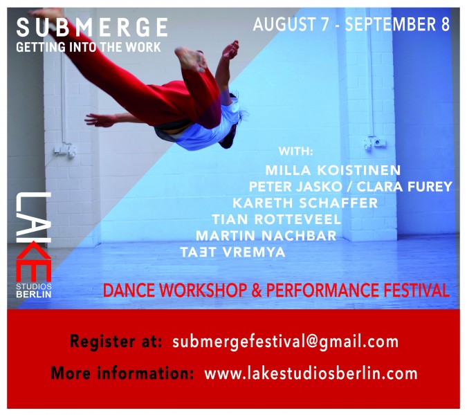 SUBMERGE DANCE Festival in Berlin Performances and Workshops