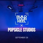 Photo of Popsicle Studios overlapped by the Build Your Reel logo