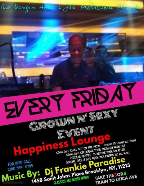 #FrankieFridays at The Happiness Lounge