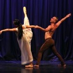 Dancers Anthony Bocconi and Ayaka Taniguchi 