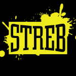 STREB Black and Yellow logo