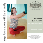 Yoga Foundations with Sarah Wolfy