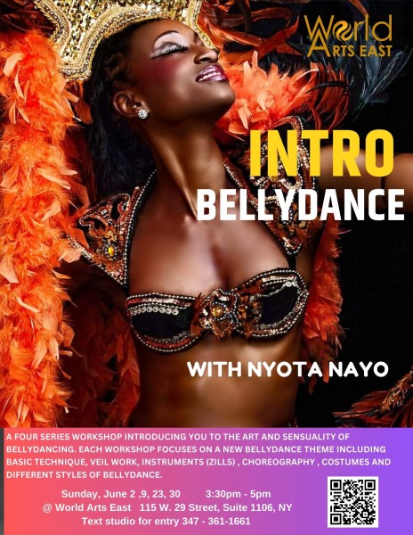 Introduction to Bellydance at World Arts East