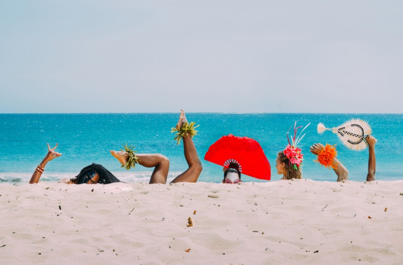 Dance along Fiji beaches in site specific exploration of movement