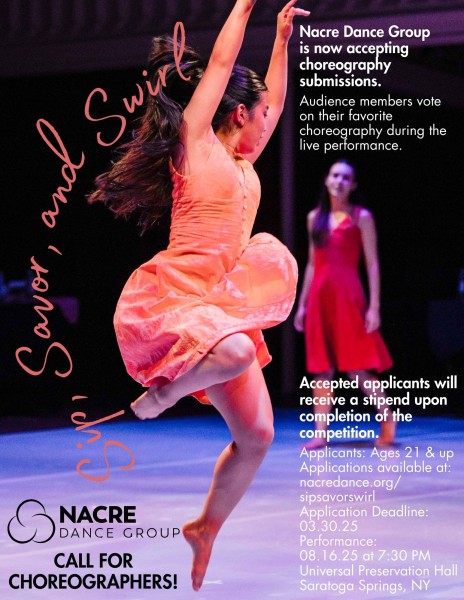 Moment from Nacre Dance Group's 2024 'Sip, Savor & Swirl' performance