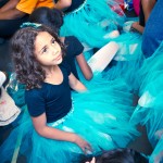 Ballerina Backstage at Recital