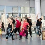 Photo of West African Class at Ailey Extension
