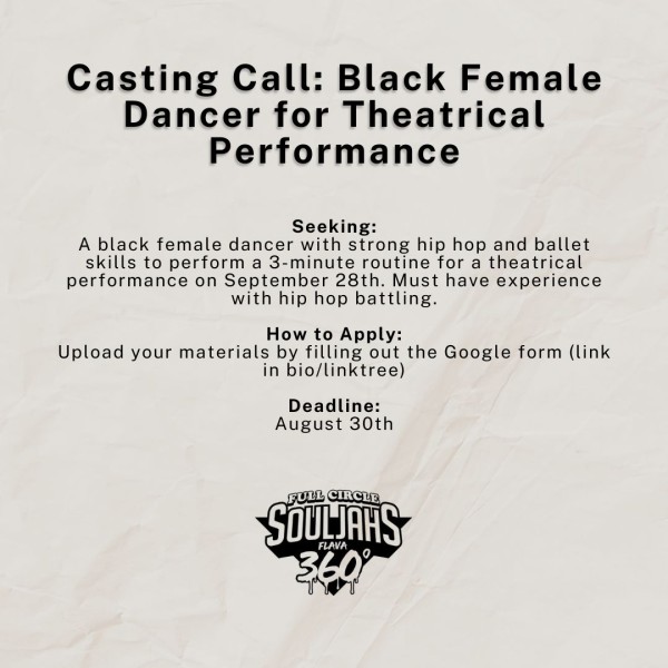 casting call flyer