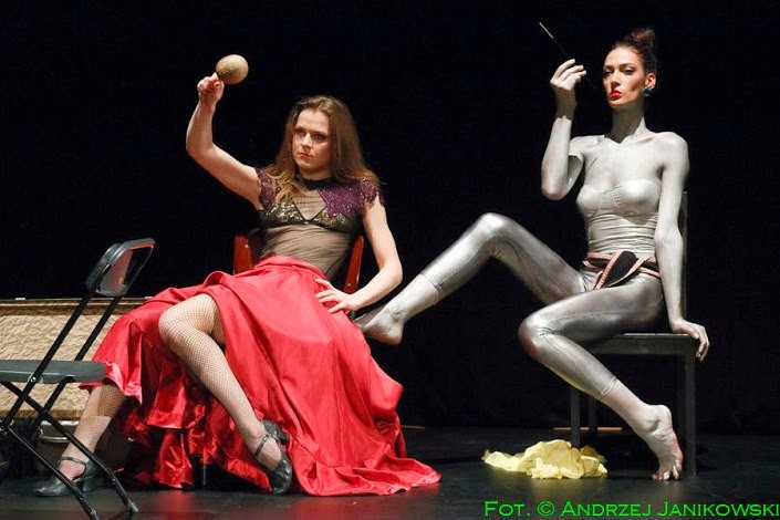 "UNICODE" performance performed in Cracow (Poland) in 2013.