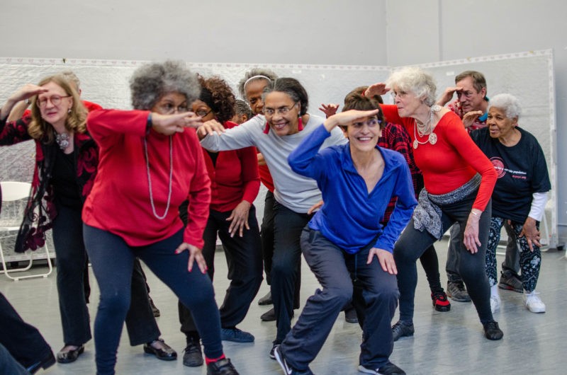 Image of dancers at a senior center