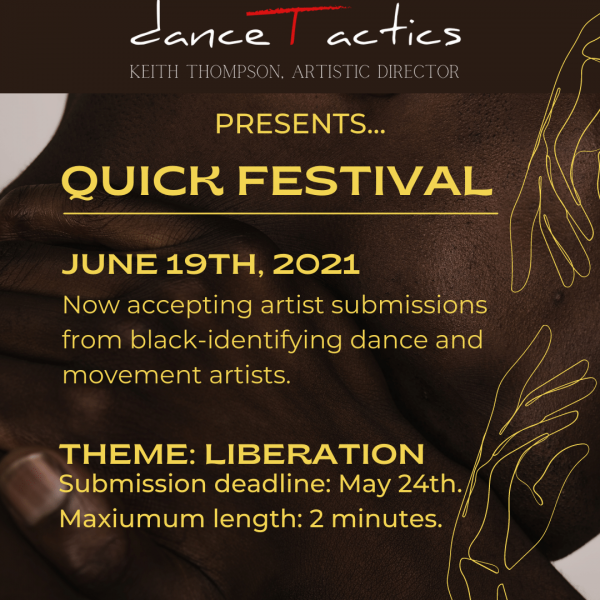 Virtual dance festival hosted by danceTactics.