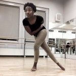 Dancer posing in the studio