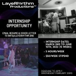 two street dancers in action and internship information