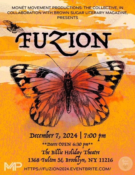 FUZION | Saturday December 7, 2024 7:00pm| Doors Open 6:30pm | The Billie Holiday Theatre