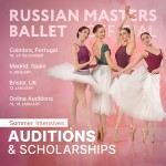 Online and video AUDITIONS for the RMB SUMMER BALLET COURSES 2025