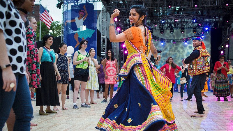 Lincoln Center Summer for the City India Week presents Social Dance: Garba360 featuring Ujjval Vyas Musicals 