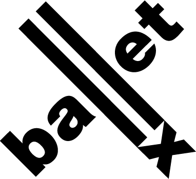 Ballet X Logo (Black)