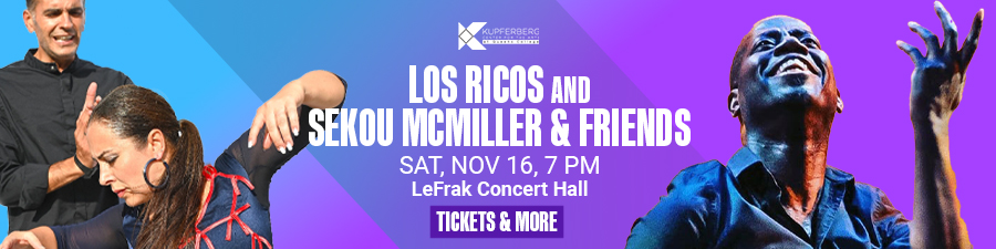 Double bill performance with Los Ricos and Sekou McMiller & Friends