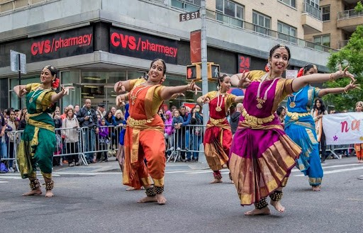 dancers in the NYC Dance Parade