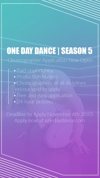 Info image for One Day Dance Season 5