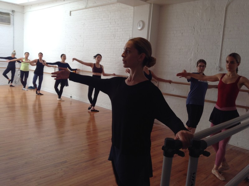 Ballet Body Barre class