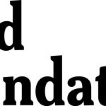Black letters spelling "Ford Foundation" on a white background 