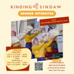 Kinding Sindaw Flier promoting Summer Intensives