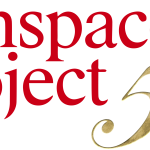 A logo with "Danspace Project" in red font and a "50" in gold font