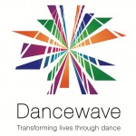 dancewave logo - multicolor burst