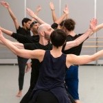 Daniel Gwirtzman Dance Company with Arms Outstretched