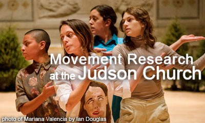 Movement Research at the Judson Church