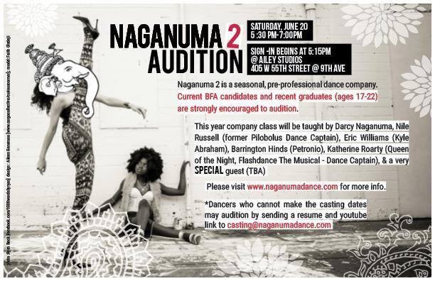 Casting M/F Dancers - NAGANUMA 2 
