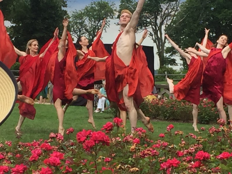 From Isadora Duncan's "The Pathtique", performed at Sands Point Preserve 2017