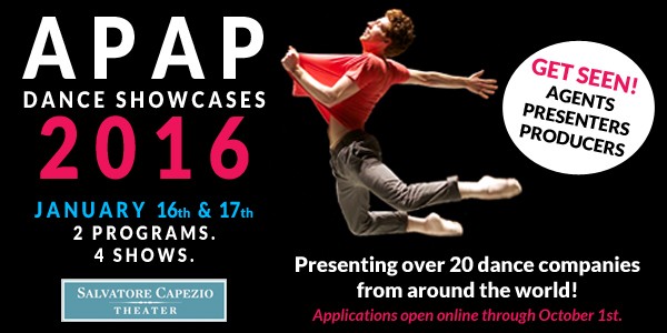 Apply Now for the APAP 2016 Showcases at Peridance